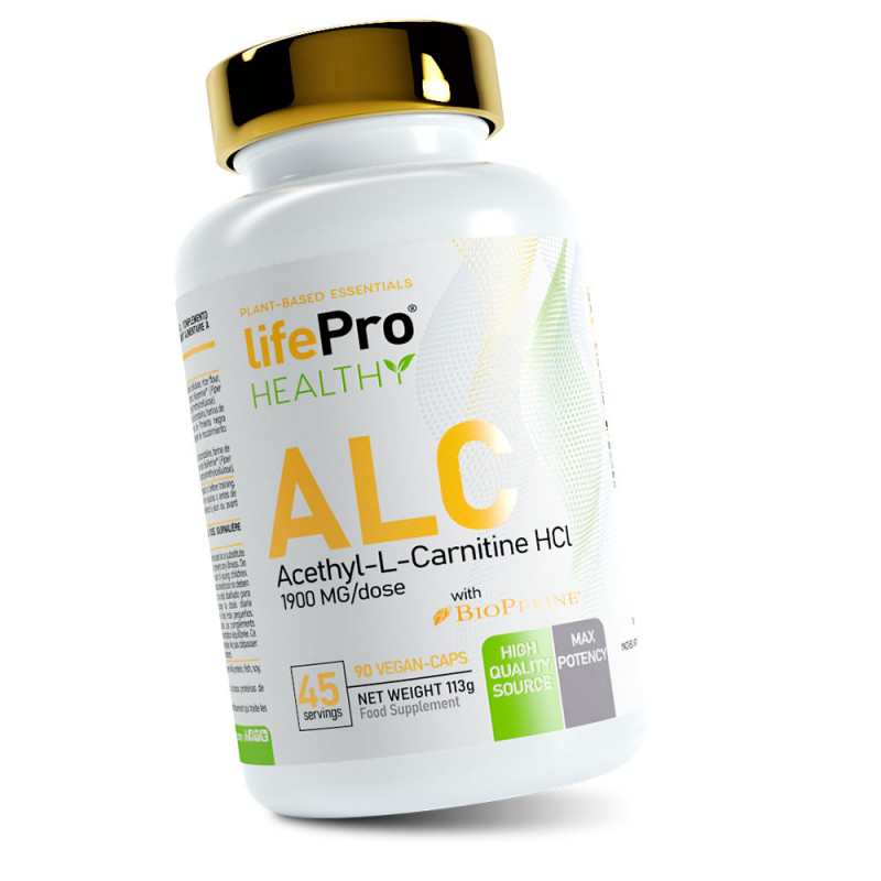 ALC Acetyl L Carnitine 90 cápsulas Life Pro Muscleforce Canarias